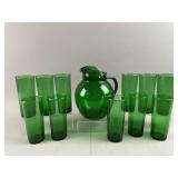 Vtg Anchor Hocking Tall Glasses & More