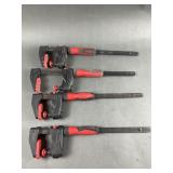4 Bessey Clamps