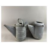 Vintage Galvanized Watering Cans