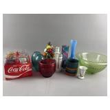 Vintage-Style Coca-Cola Glasses Uranium & More