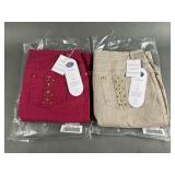 2 Pair Diane Gilman Jeans