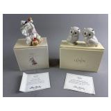 Lenox Trunk & Treat & Owl Salt & Pepper Shakers