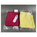2 New Pair Diane Gilman Elastic Waist Pants