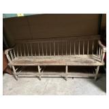Antique Deacons Bench