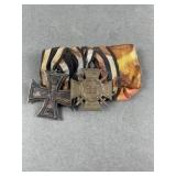 German Medal Bar & German Iron Cross