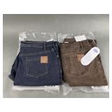 2 New Pair Diane Gilman Jeans