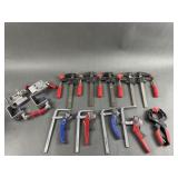 Lot Of Bessey Clamps & More