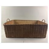 Vintage Shaker-Style Woven Splint Basket