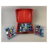 Hot Wheels Vintage Cars In Carrying Case