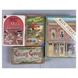 Lot of Vtg Games Mille Bornes & More