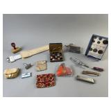 Hohner Harmonica, Coin Replicas, Knives & More