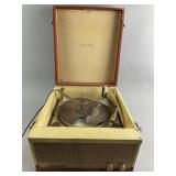 Vintage Columbia Portable Record Player