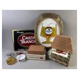 Vintage Tobacco & Beer Boxes & Advertisement &More