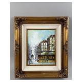 Vintage Oil Painting on Canvas by Marvin