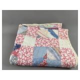 Vintage Handmade Patchwork Quilt