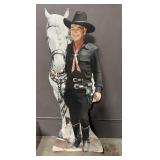 Hopalong Cassidy Life Size Stand Up Cutout Poster