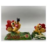 Vtg Goebel Beer Adv. Chalkware Statue & More