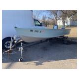 1980 StarCraft 14ft Fishing Boat With Trailer