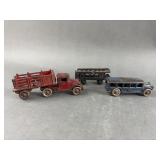 3 Vintage Die Cast Vehicles