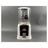 Vantage Porcelain Northwestern Gumball Machine