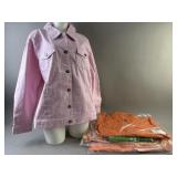 Denim & Company Jean Jackets Size Large