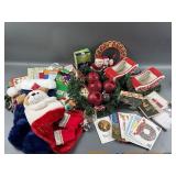 Vintage  Assorted Christmas Decorations & More