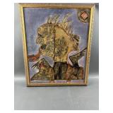 Mixed Media Framed Art