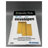 150 qty  10" x 13"  Clasp Envelopes