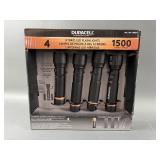 4 piece Duracell Flashlights In Box