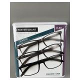 3 Reading Glasses Foster Grant Design Optics