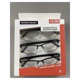 3 Reading Glasses Foster Grant Design Optics