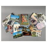 Vtg Mattel Music Maker Book & Post Cards