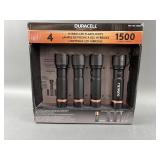 4 piece Duracell Flashlights