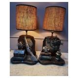 Vintage  Natical-Themed Decorative Table Lamps