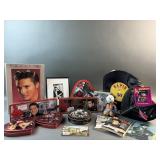 Assorted Elvis Tins, Puzzles & More