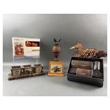 Vintage Duck Decior, Candles & Mote