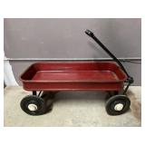Vintage Radio Line Red Wagon