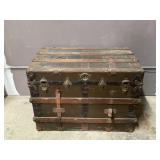 Antique/Vintage Rolling Trunk