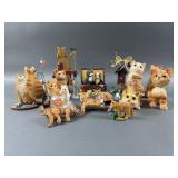 Vintage Cat Decor Lot
