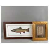 Framed Brook Trout by Tomelleri & More