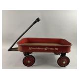 Vintage American Beauty Toy Wagon