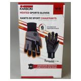 Karbon Heated Sports Gloves Size M