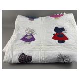 Vintage Sunbonnet Sue Quilt