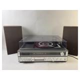 Sears AM/FM Stereo Radio Record Turntable & More