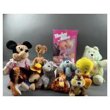 Vintage Assorted Stuffed Toys & More