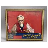 Framed Vtg "Uncle John