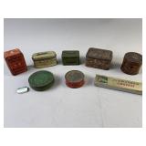 Collection Of Vintage Advertising Tins