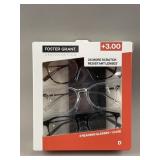 Foster Grant Design Optics Reading Glasses 3pk