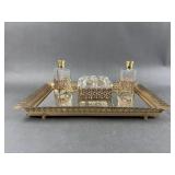 Vintage Hollywood Regency Style Vanity Tray & More