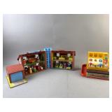 Vintage Fisher-Price Play Family House & More!